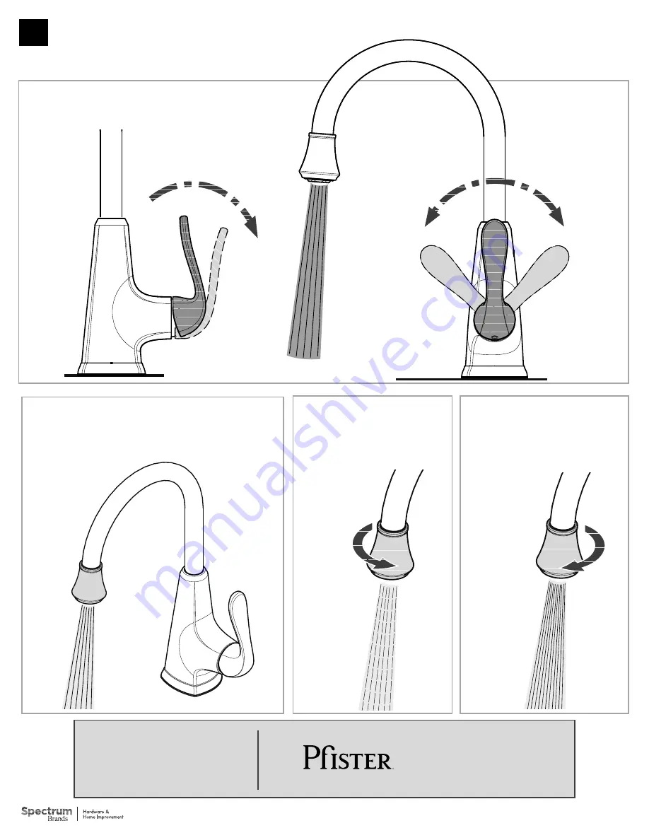 Spectrum Brands Pfister Pasadena F-072-PD Скачать руководство пользователя страница 6