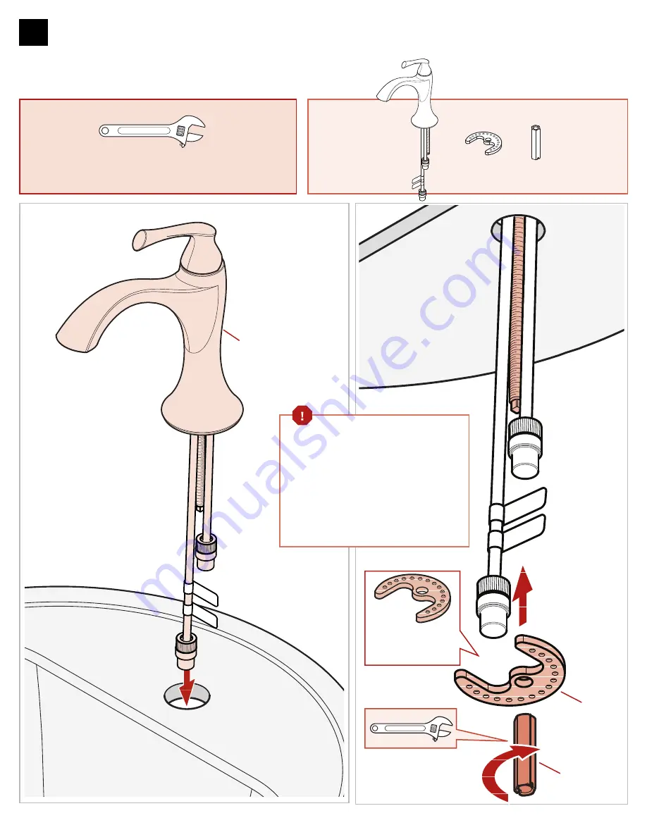 Spectrum Brands Pfister Rhen LG42-RH2 Quick Installation Manual Download Page 2