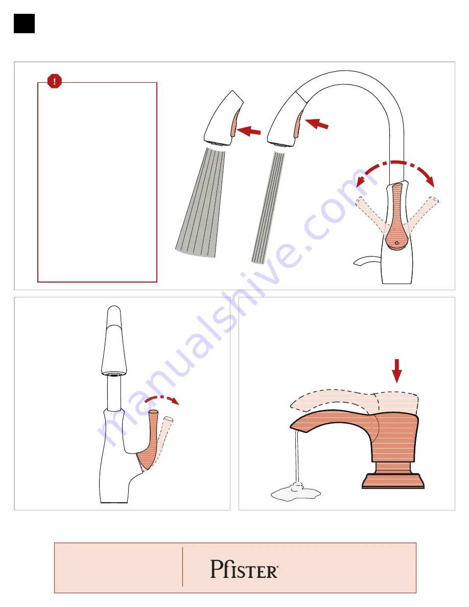 Spectrum Brands Pfister Vosa F-529-7VV Quick Installation Manual Download Page 10