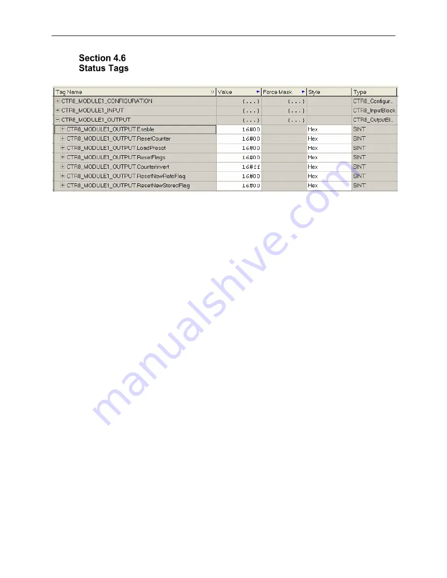 Spectrum Controls 1756-CTR8 User Manual Download Page 34