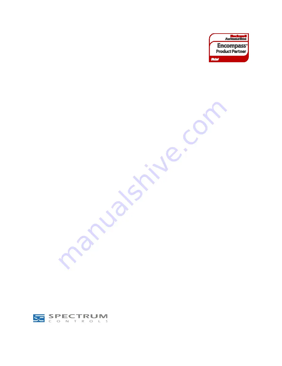 Spectrum Controls 2085-IF4XOF4-SC User Manual Download Page 68