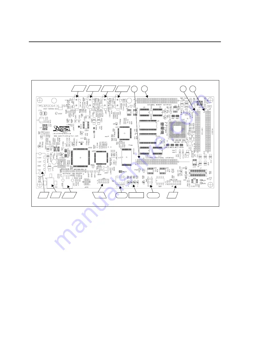 Spectrum Digital TMS320C6416 DSK Technical Reference Download Page 23