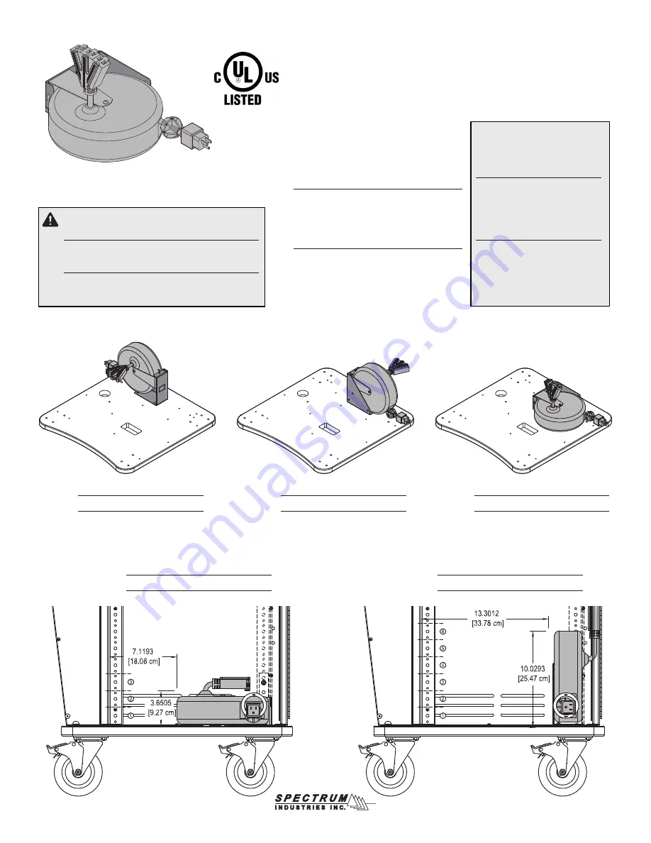 Spectrum Industries 55411 Owner'S Manual Download Page 13