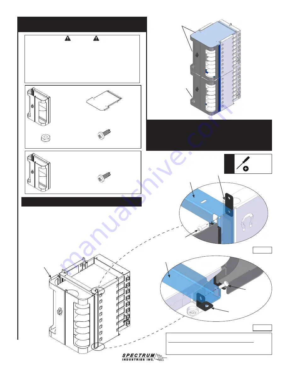 Spectrum Industries 55416 Assembly Instructions Download Page 1