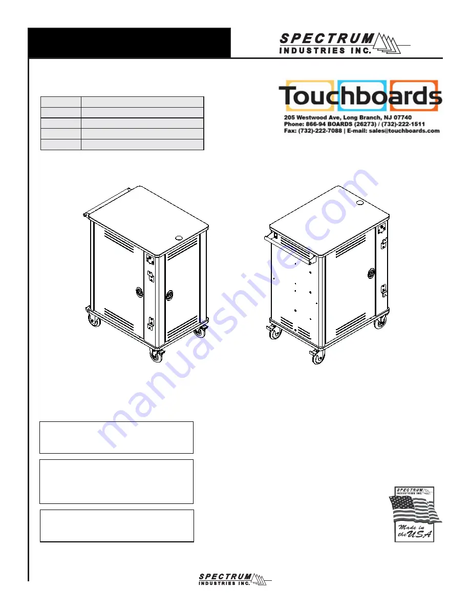 Spectrum Industries eVolve 55480DW Owner'S Manual Download Page 1