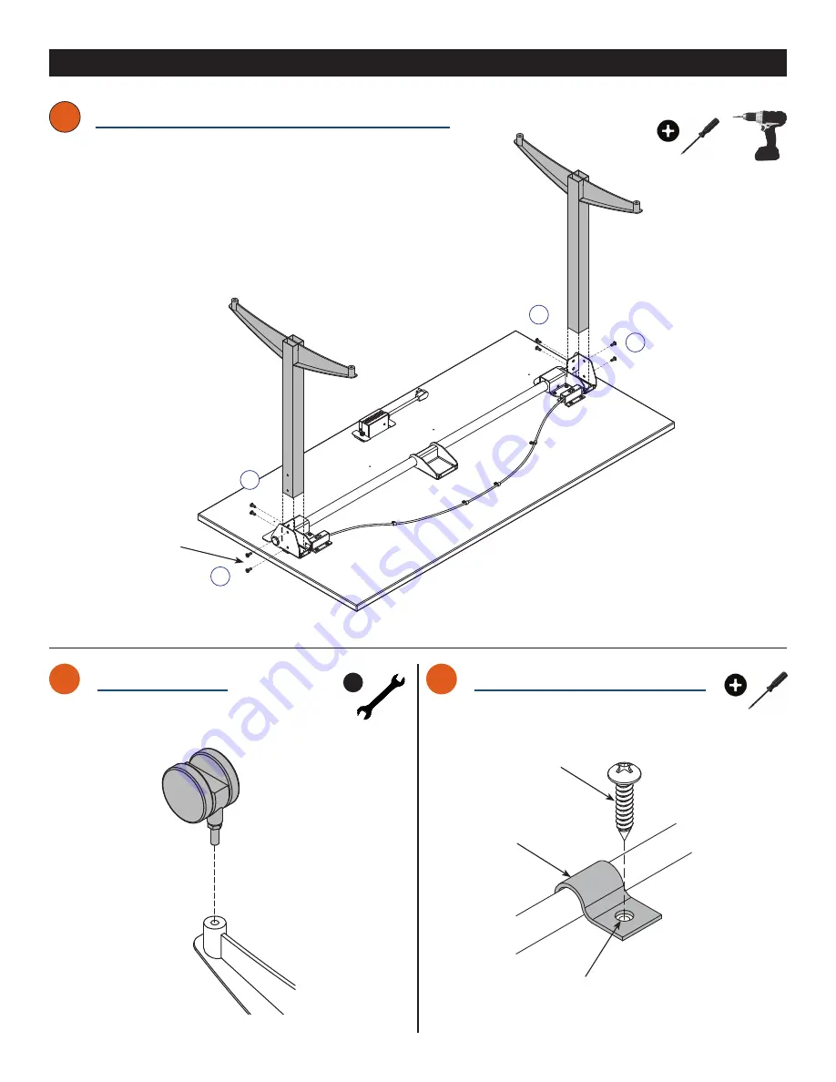 Spectrum Industries Flex Active Flip Table Скачать руководство пользователя страница 3