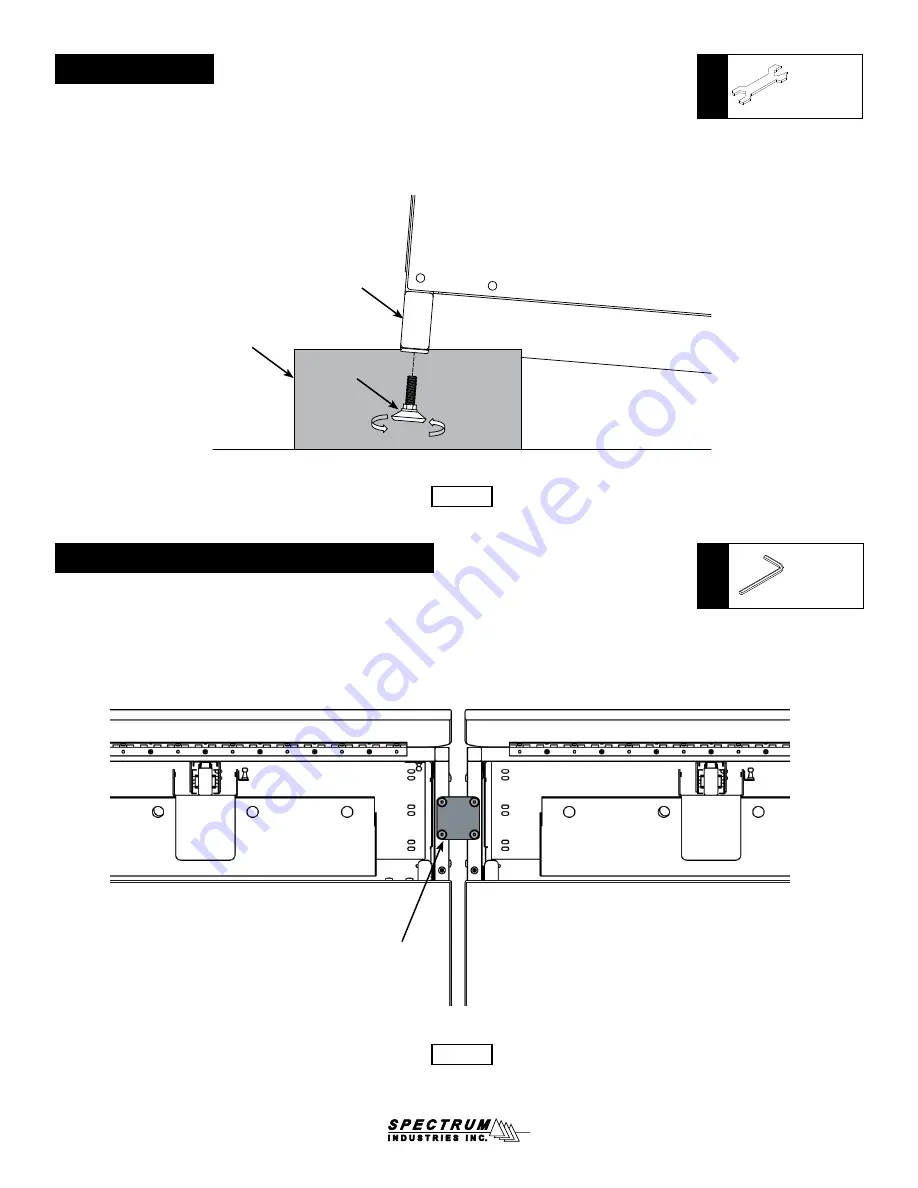 Spectrum Industries Flex Insight Desk 38955 Скачать руководство пользователя страница 3