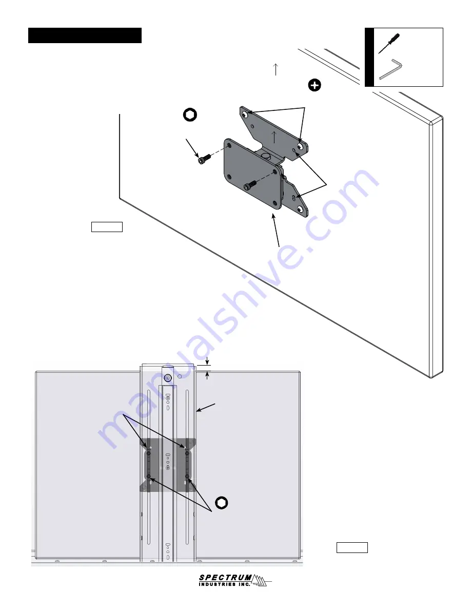 Spectrum Industries Flex Insight Desk 38955 Скачать руководство пользователя страница 4