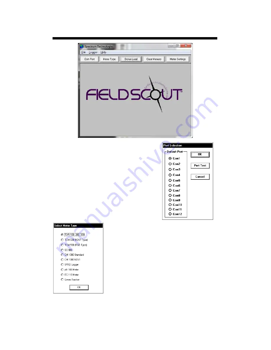 Spectrum Techniques fieldscout TDR 100 Product Manual Download Page 11