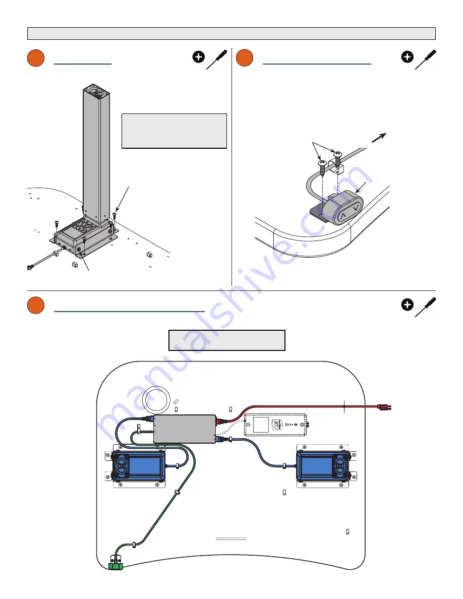 Spectrum Pivot 37325 Assembly Instructions Manual Download Page 3