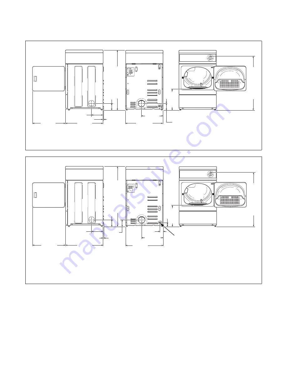 Speed Queen ADE41F Installation Instructions Manual Download Page 3