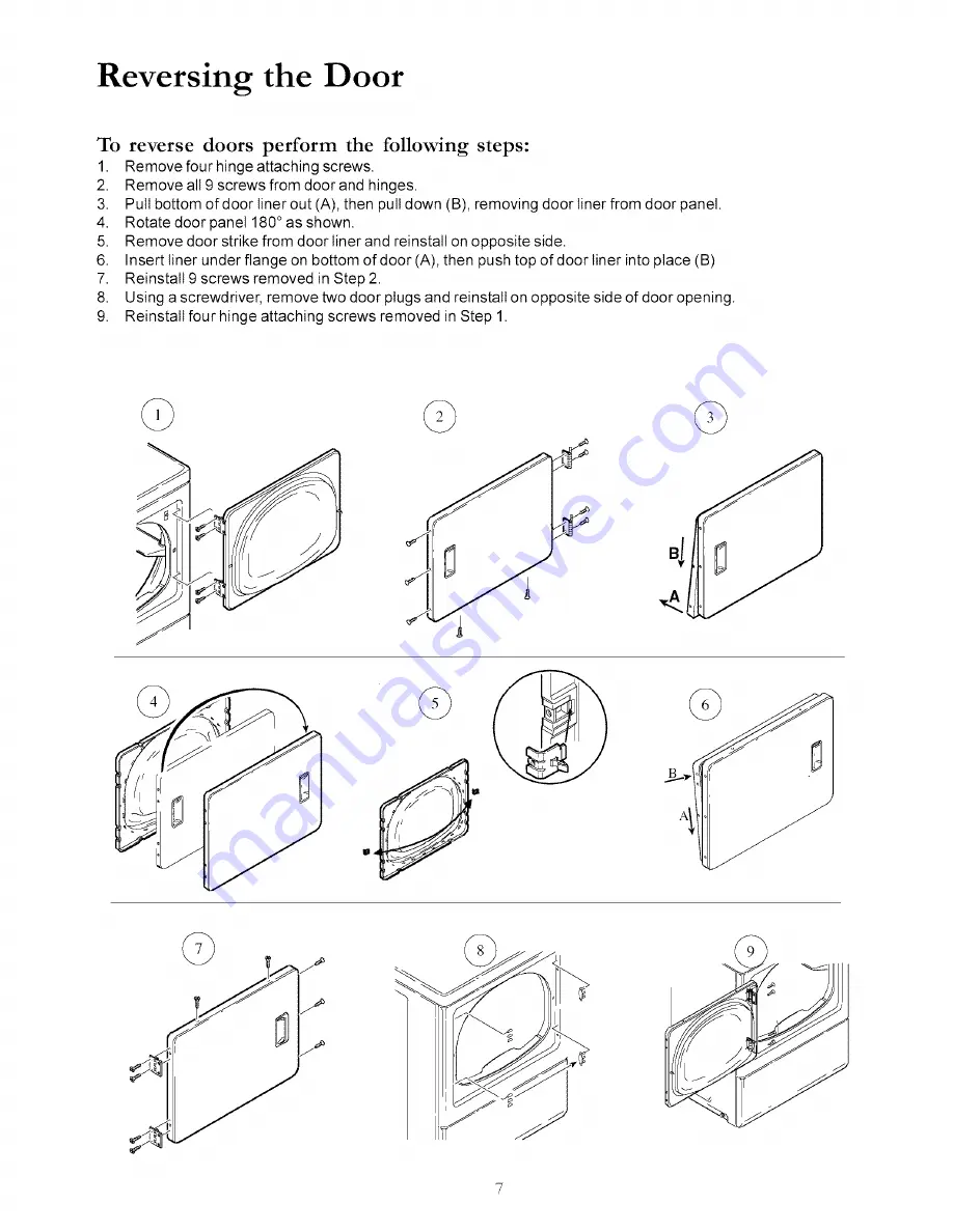 Speed Queen ALE331RAW Owner'S Manual Download Page 7