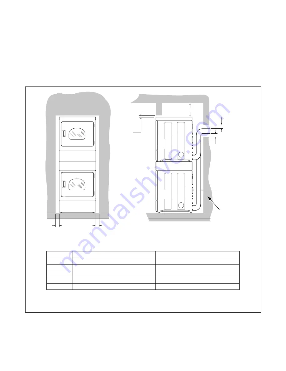 Speed Queen KES18AWF Installation Instructions Manual Download Page 5