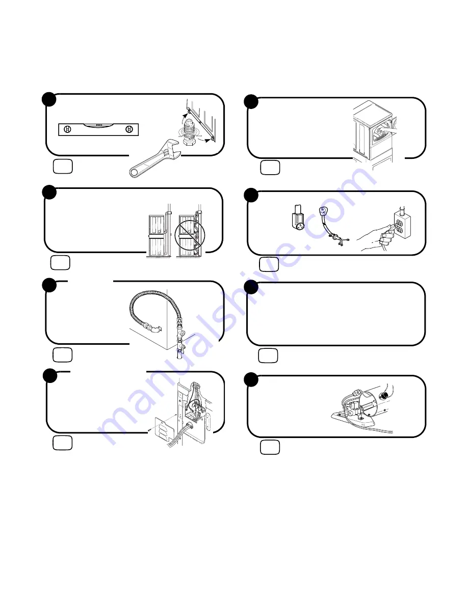 Speed Queen KES18AWF Installation Instructions Manual Download Page 16