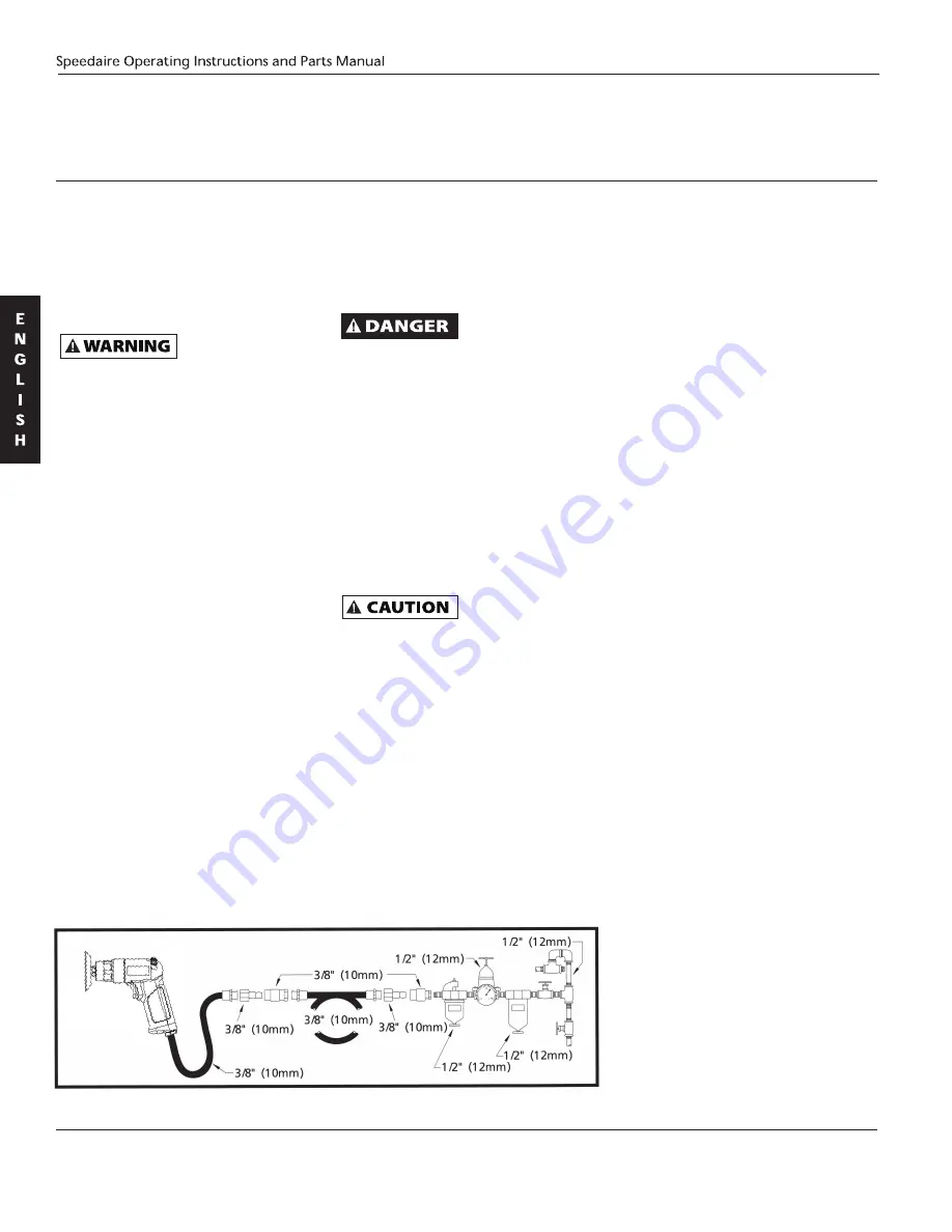 Speedaire 10D239 Operating Instructions & Parts Manual Download Page 2