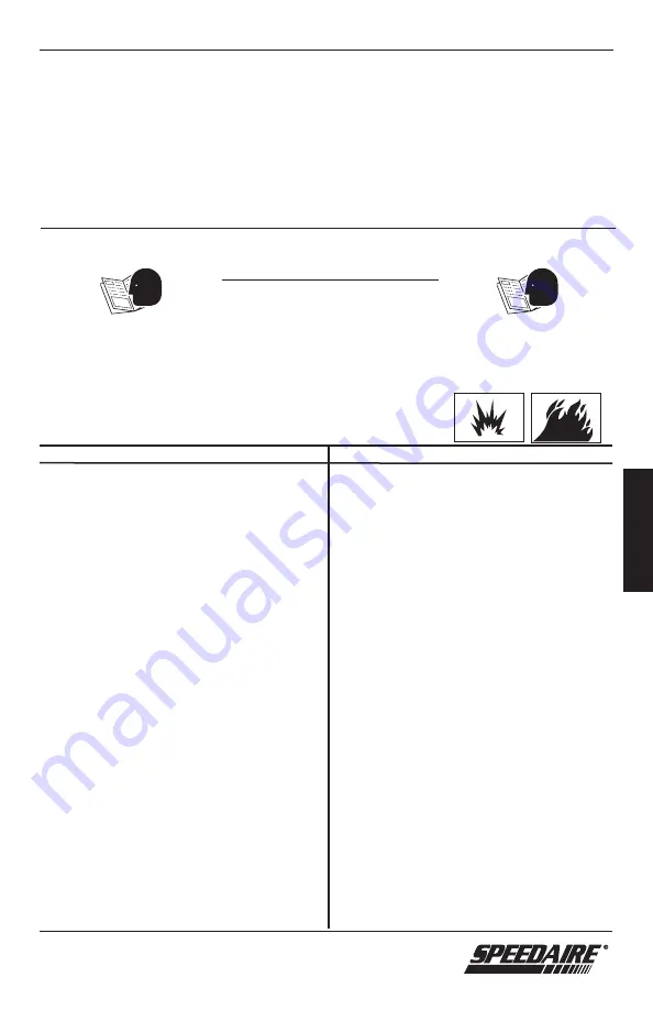 Speedaire 1WC95 Operating Instructions And Parts Manual Download Page 29