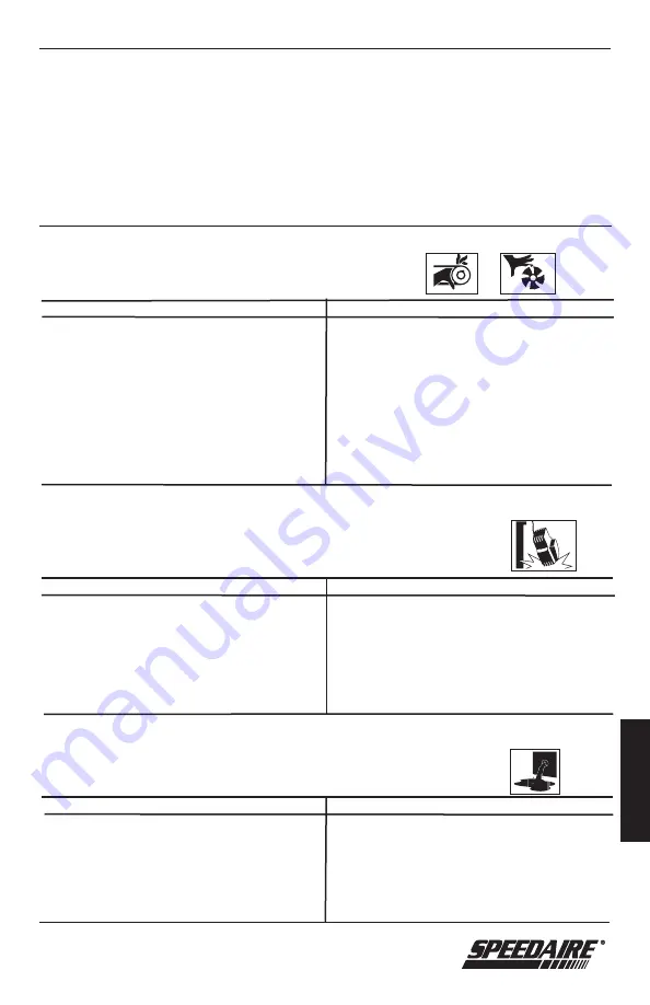 Speedaire 1WC95 Operating Instructions And Parts Manual Download Page 61