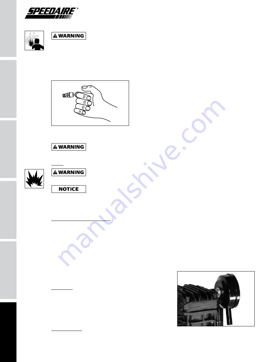 Speedaire 48UY04 Operating Instructions & Parts Manual Download Page 16