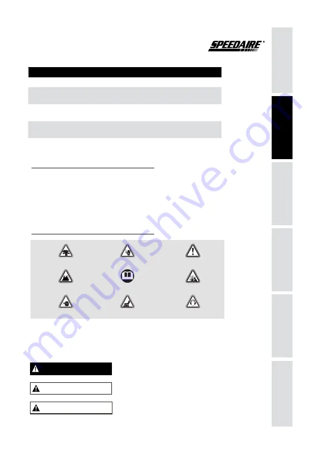 Speedaire 787U77 Operating Instructions & Parts Manual Download Page 21