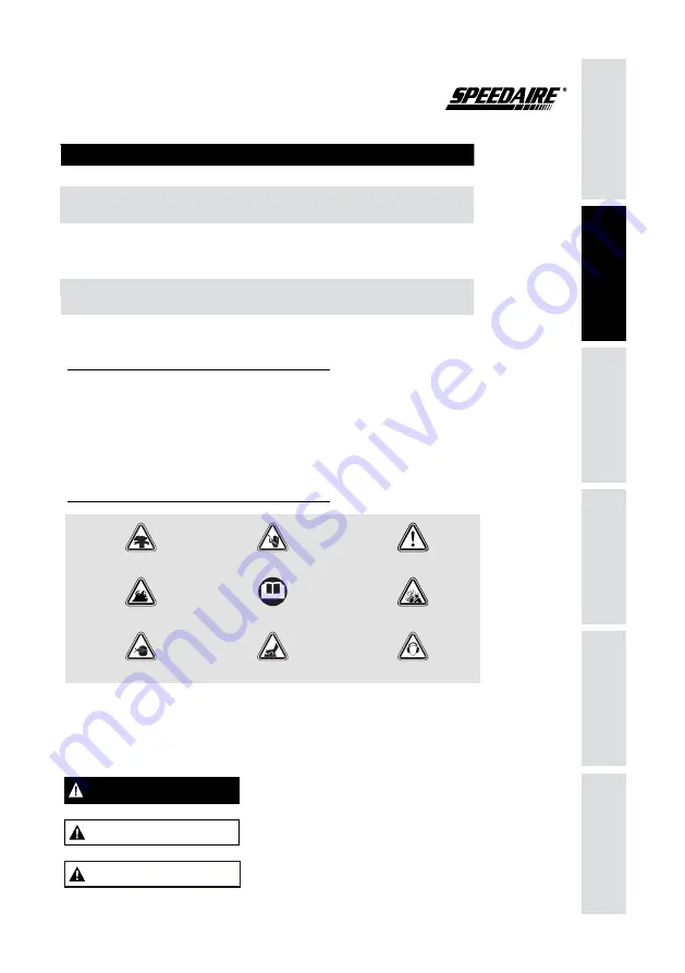 Speedaire 787U78 Operating Instructions & Parts Manual Download Page 21