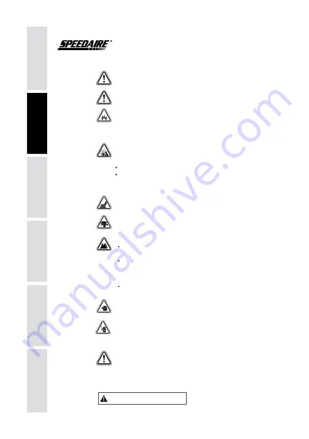 Speedaire 787U78 Operating Instructions & Parts Manual Download Page 38