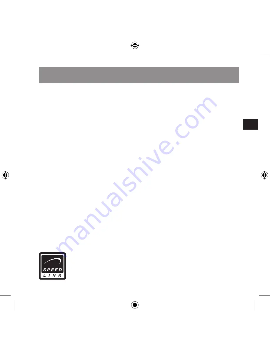 SpeedLink SL-6196-SGY User Manual Download Page 51