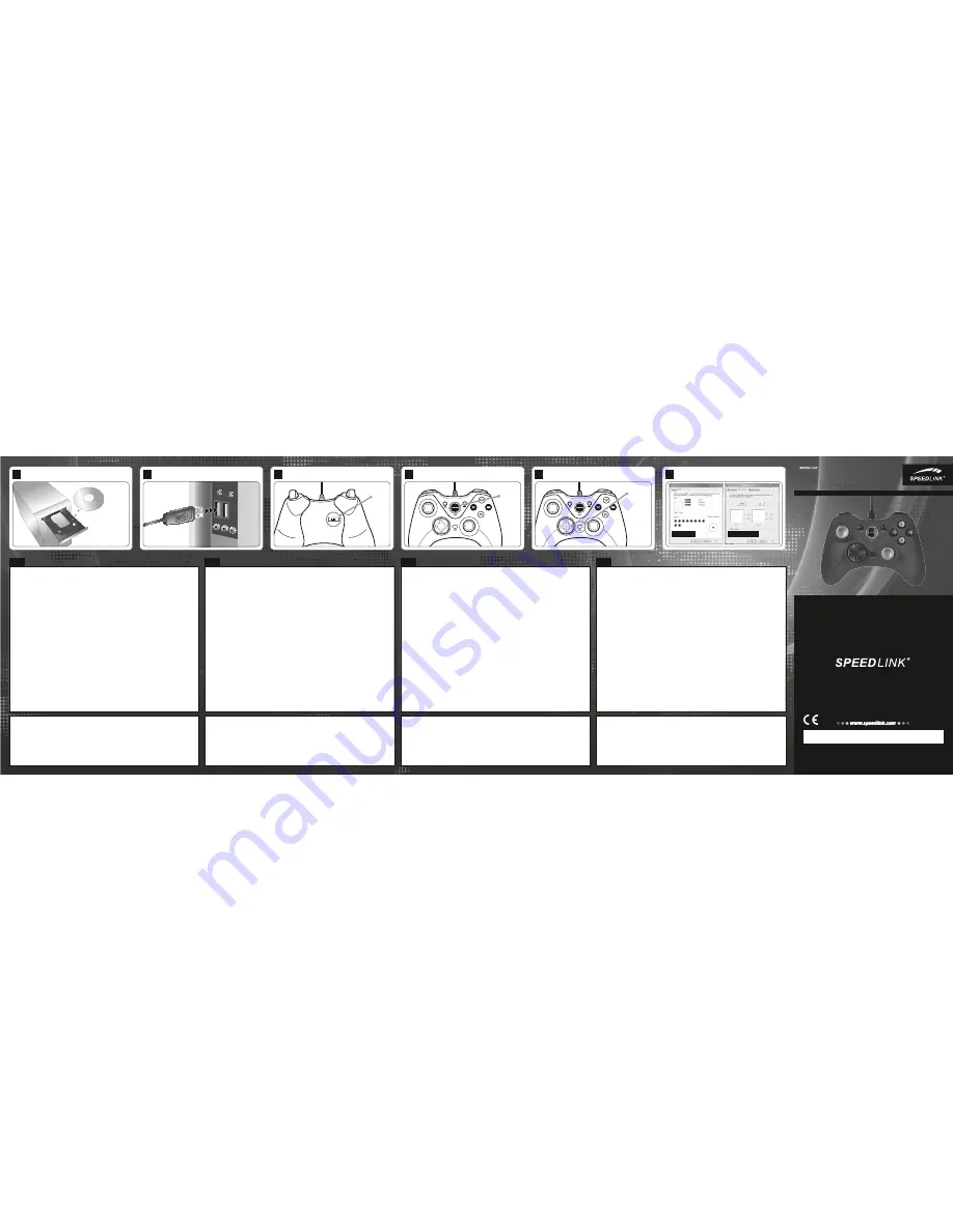 SpeedLink Xeox Quick Install Manual Download Page 1