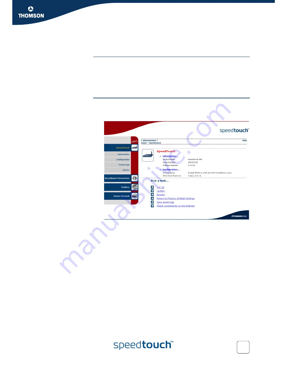 Speedtouch 510v4 User Manual Download Page 49