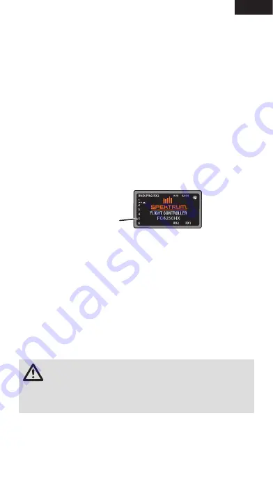 Spektrum FC6250HX Manual Download Page 7