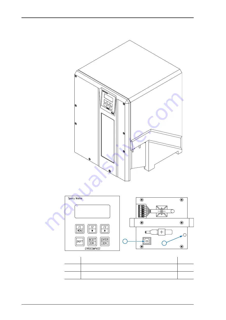 Sperry Marine navigat x mk 1 Operation, Installation And Service Manual Download Page 16