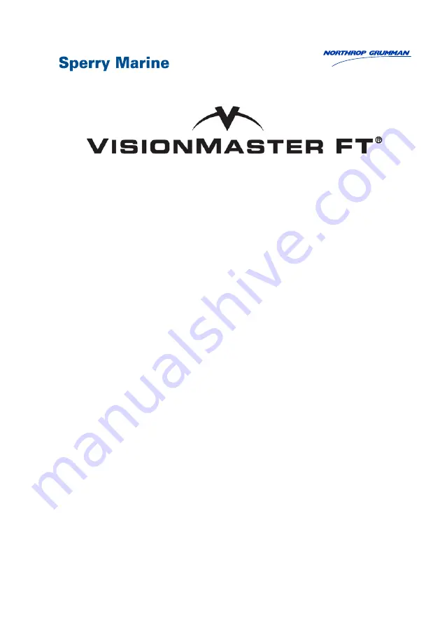 Sperry Marine VISIONMASTER FT ECDIS-E User Manual Download Page 3