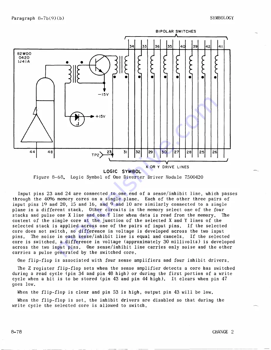 Sperry Rand UNIVAC 1219B Technical Manual Download Page 487