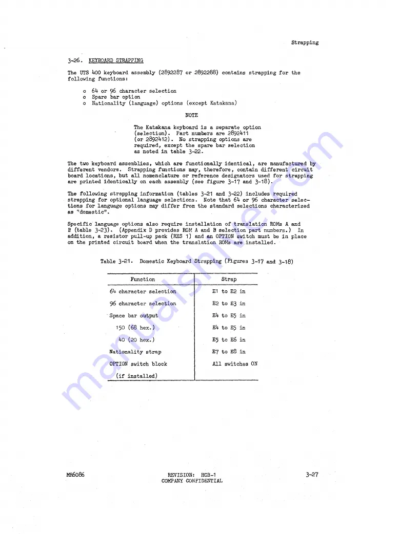 Sperry Rand Univac Universal Terminal System 400 Скачать руководство пользователя страница 64