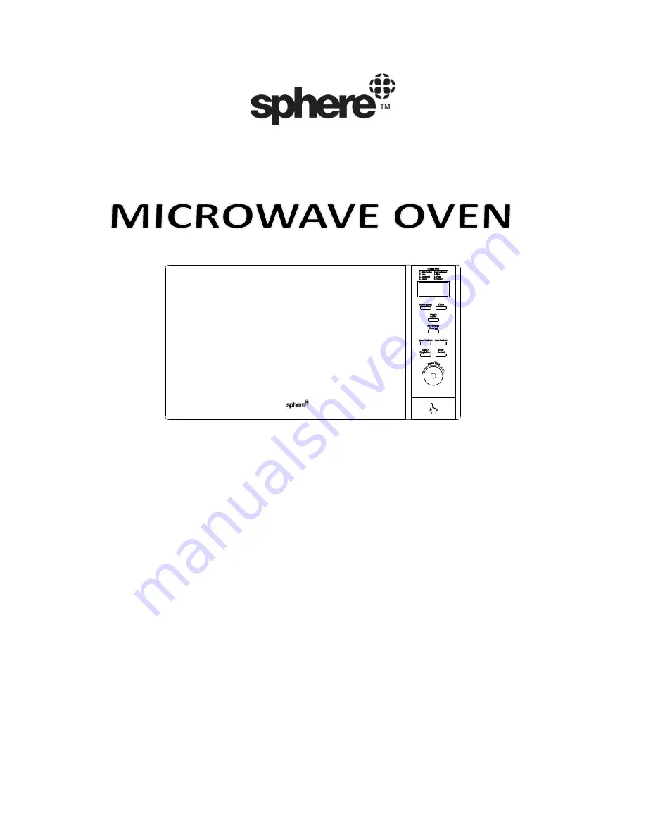 Sphere P90D25EP-H3 Owner'S Manual Download Page 1