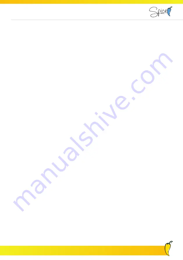 Spice AmarilloInox SPP013 User Manual Download Page 3