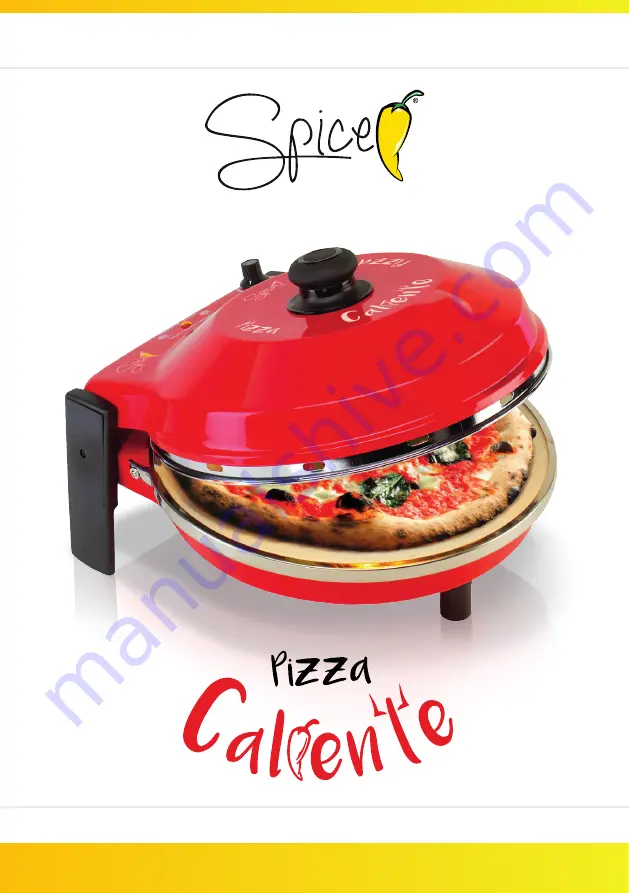 Spice Pizza Callente SPP029-R Скачать руководство пользователя страница 1