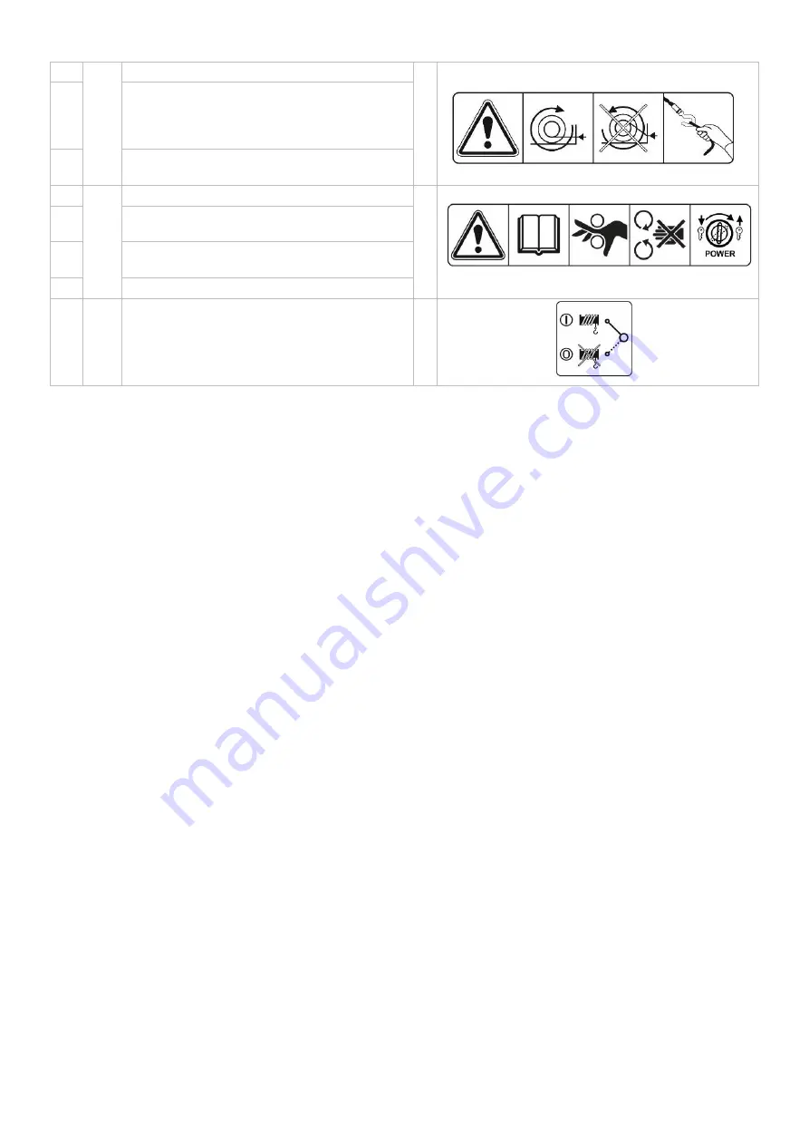 SPIDER X LINER Operator'S Manual Download Page 16