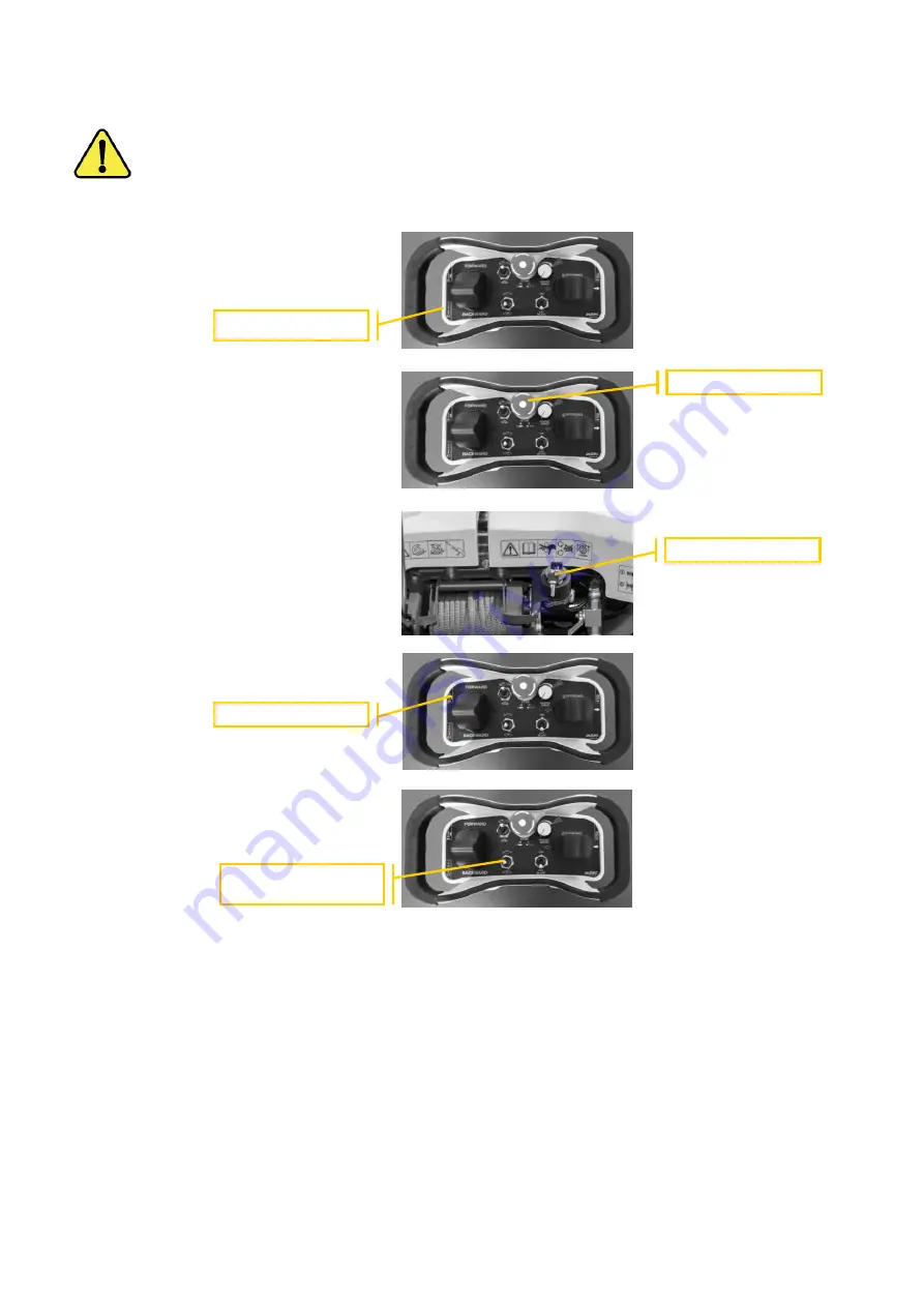 SPIDER X LINER Operator'S Manual Download Page 23