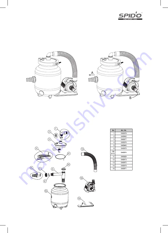 SPIDO COMBO-S1 Operating Manual Download Page 3