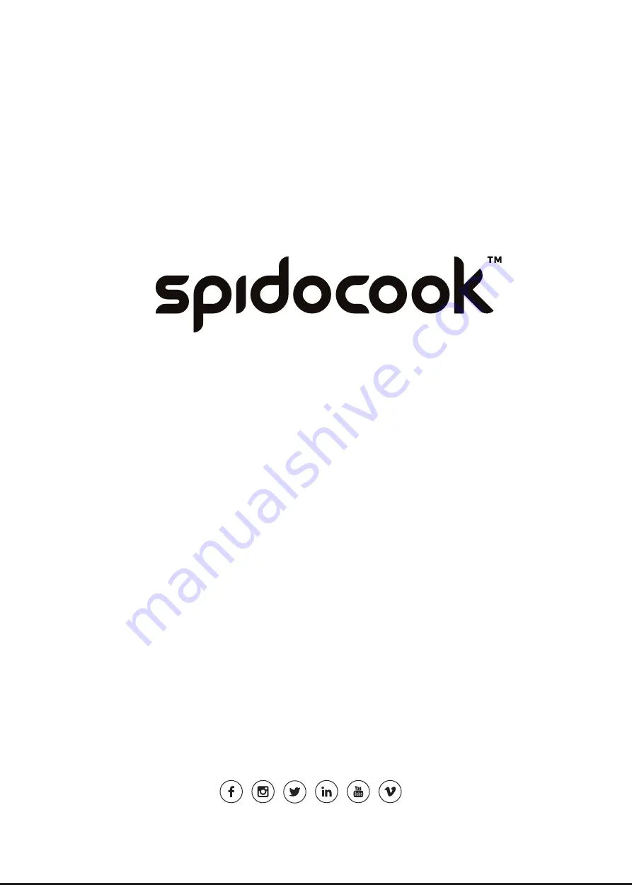 spidocook CALDOBAKE L4 Instruction Manual Download Page 16