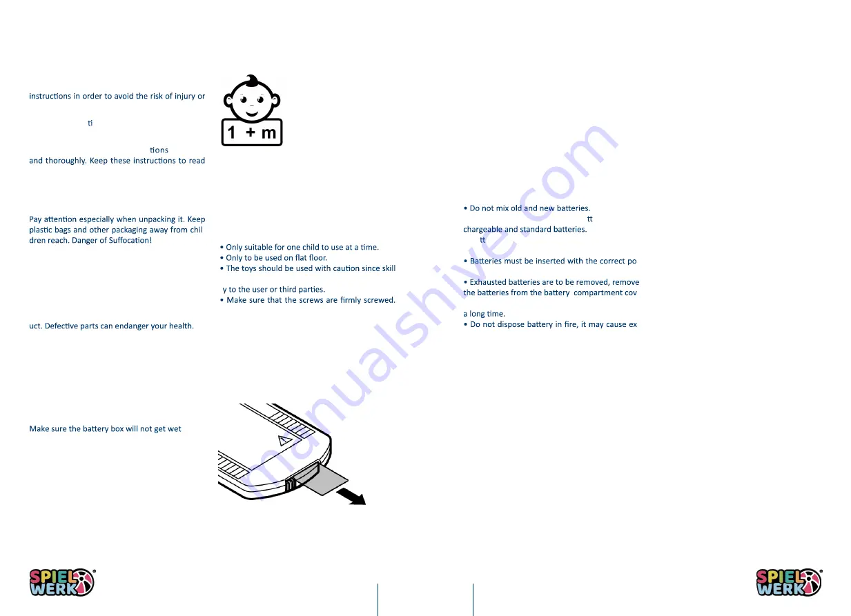 SPIELWERK DBST001 Скачать руководство пользователя страница 3