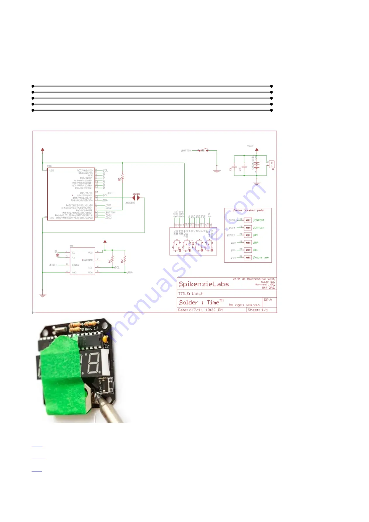 spikenzielabs Solder:Time 495 Скачать руководство пользователя страница 7