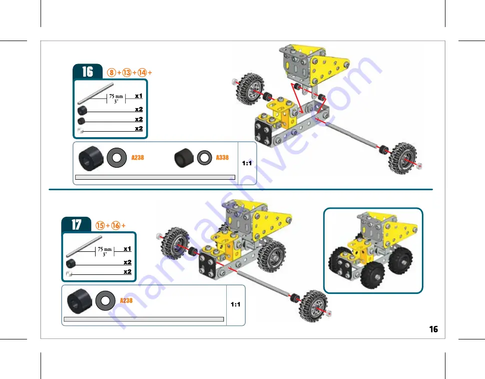 Spin Master MECCANO MULTIMODELS CONSTRUCTION LOADER Скачать руководство пользователя страница 16