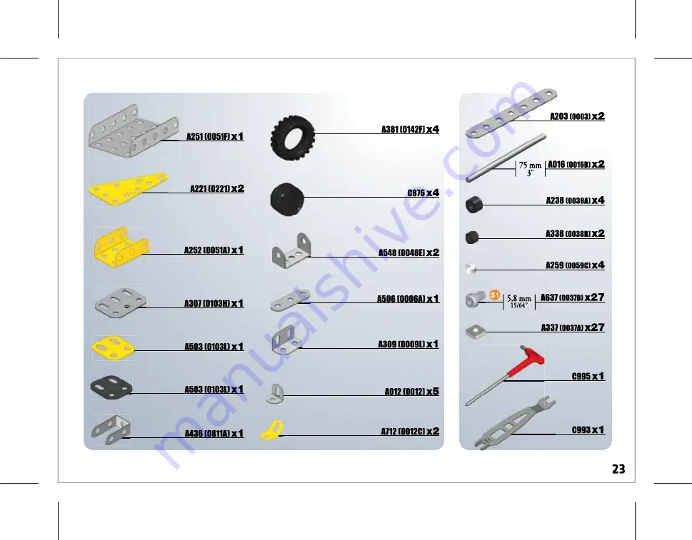 Spin Master MECCANO MULTIMODELS CONSTRUCTION LOADER Скачать руководство пользователя страница 23