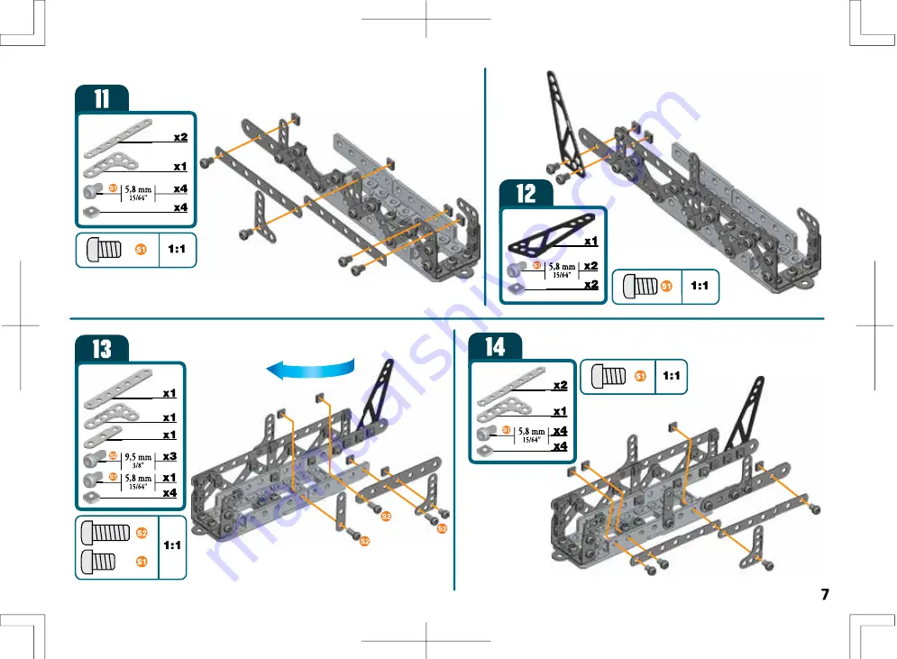 Spin Master Meccano SPACE QUEST Instructions Manual Download Page 7