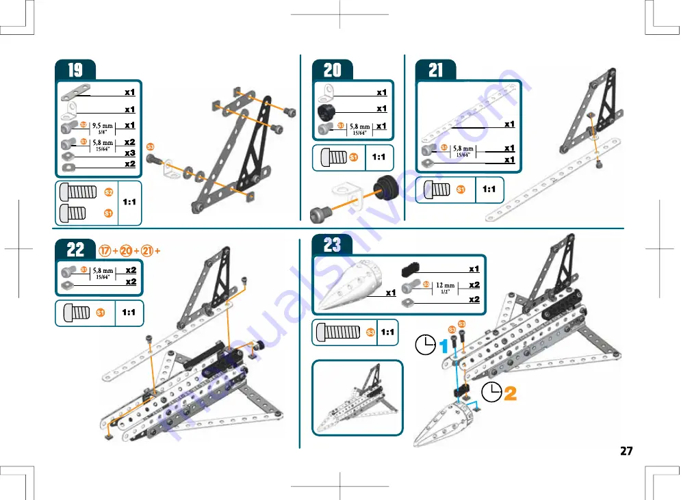 Spin Master Meccano SPACE QUEST Instructions Manual Download Page 27