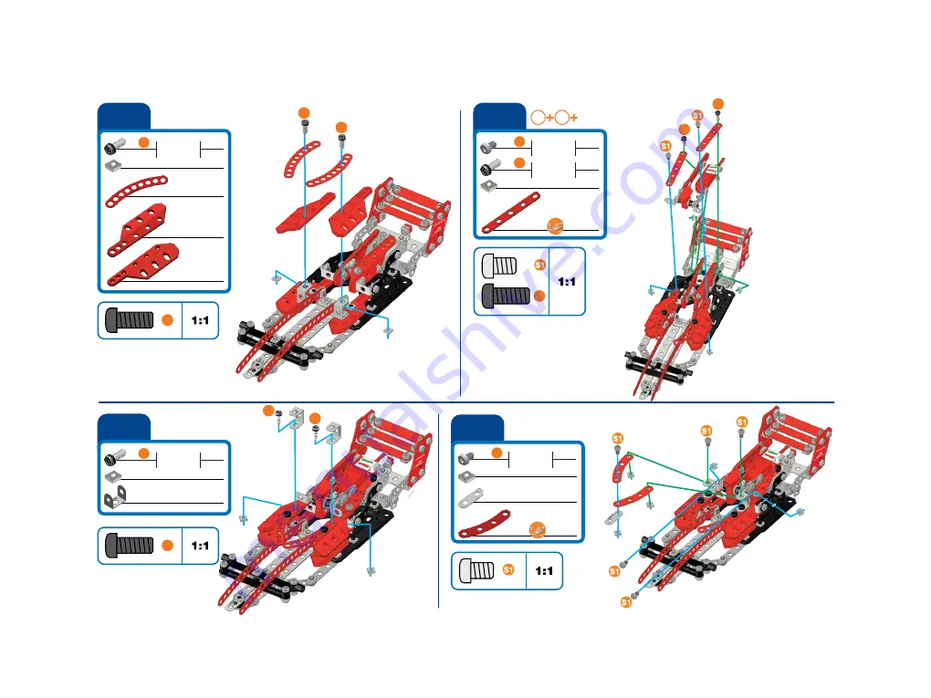 Spin Master Meccano Steam 18303 Instructions Manual Download Page 12