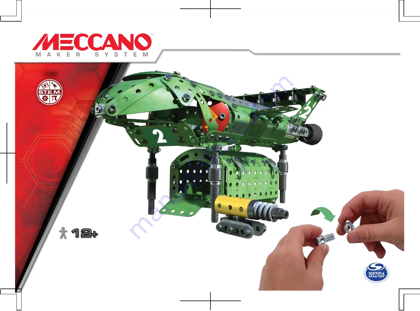 Spin Master MECCANO THUNDERBIRD 2 15309 Скачать руководство пользователя страница 1