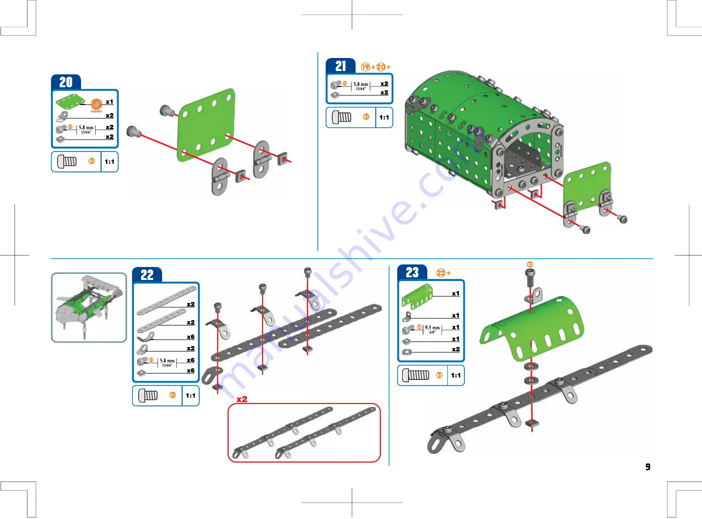 Spin Master MECCANO THUNDERBIRD 2 15309 Скачать руководство пользователя страница 9