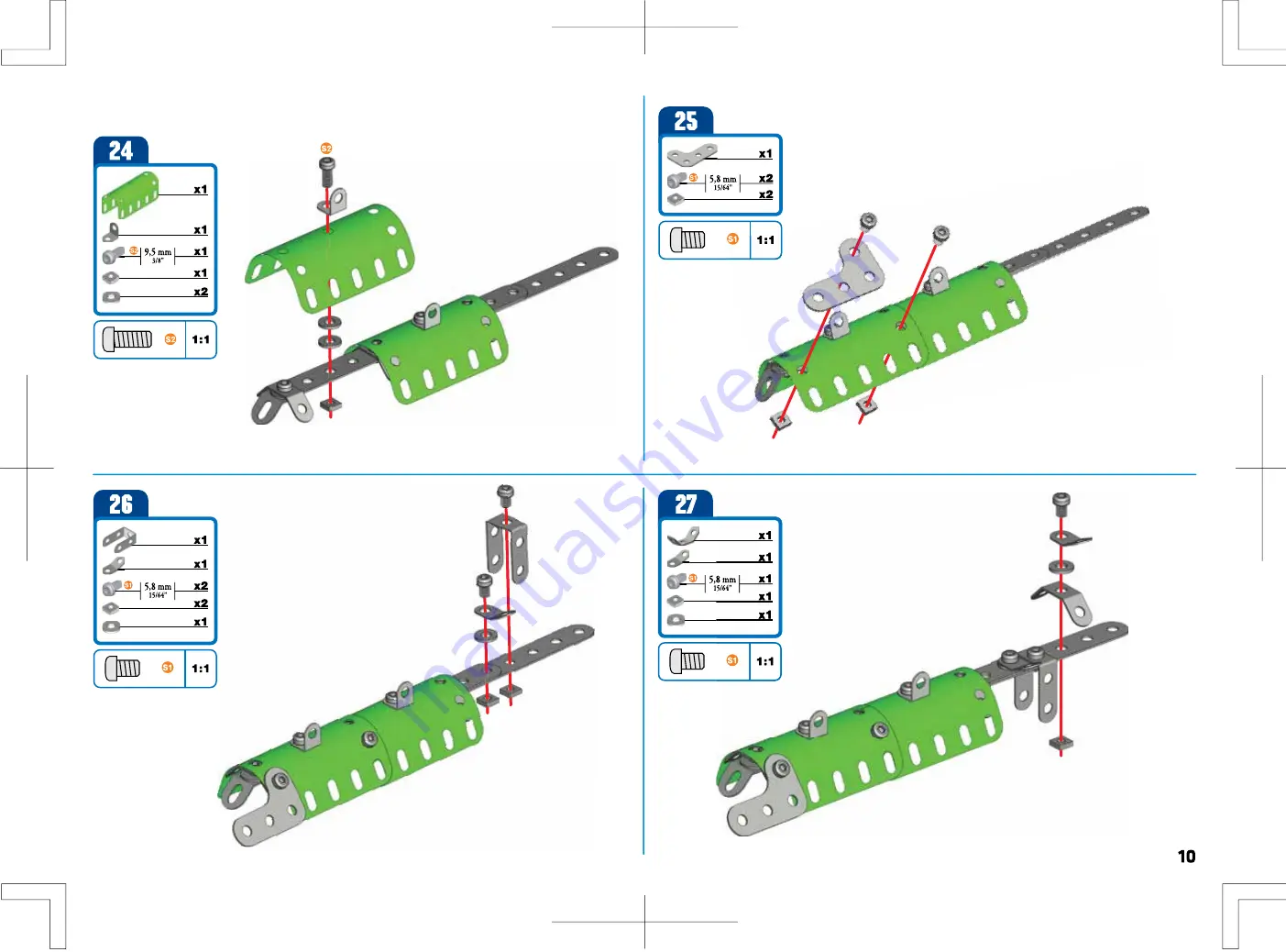 Spin Master MECCANO THUNDERBIRD 2 15309 Скачать руководство пользователя страница 10